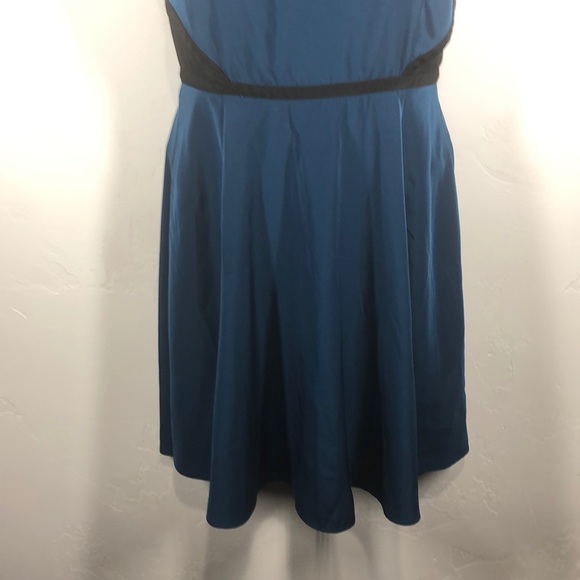 Express blue and black dress size xs - Picture 3 of 9